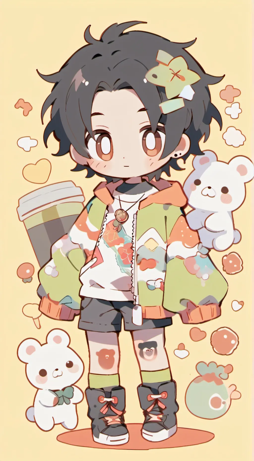 ai character: Chello background