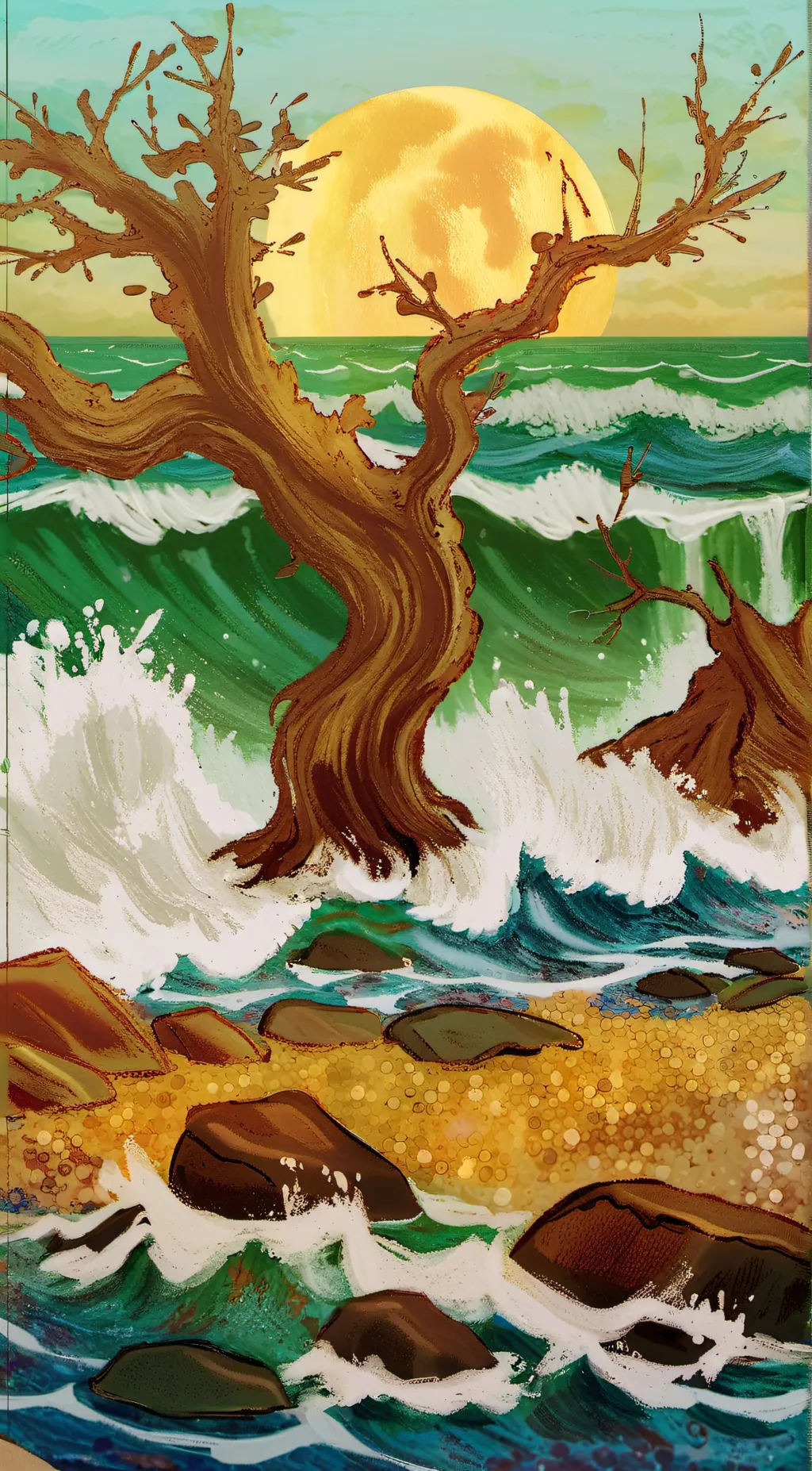 ai character: Feeling left out.. background