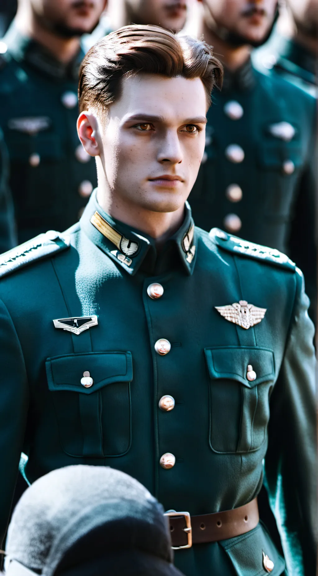 ai character: Alex Martin  background