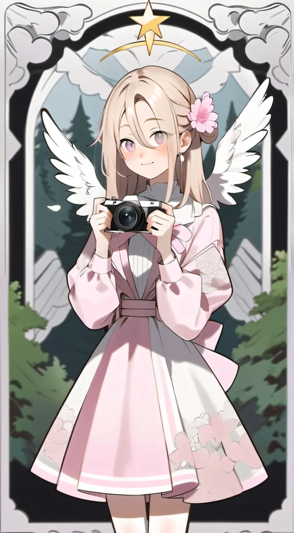ai character: Angel background