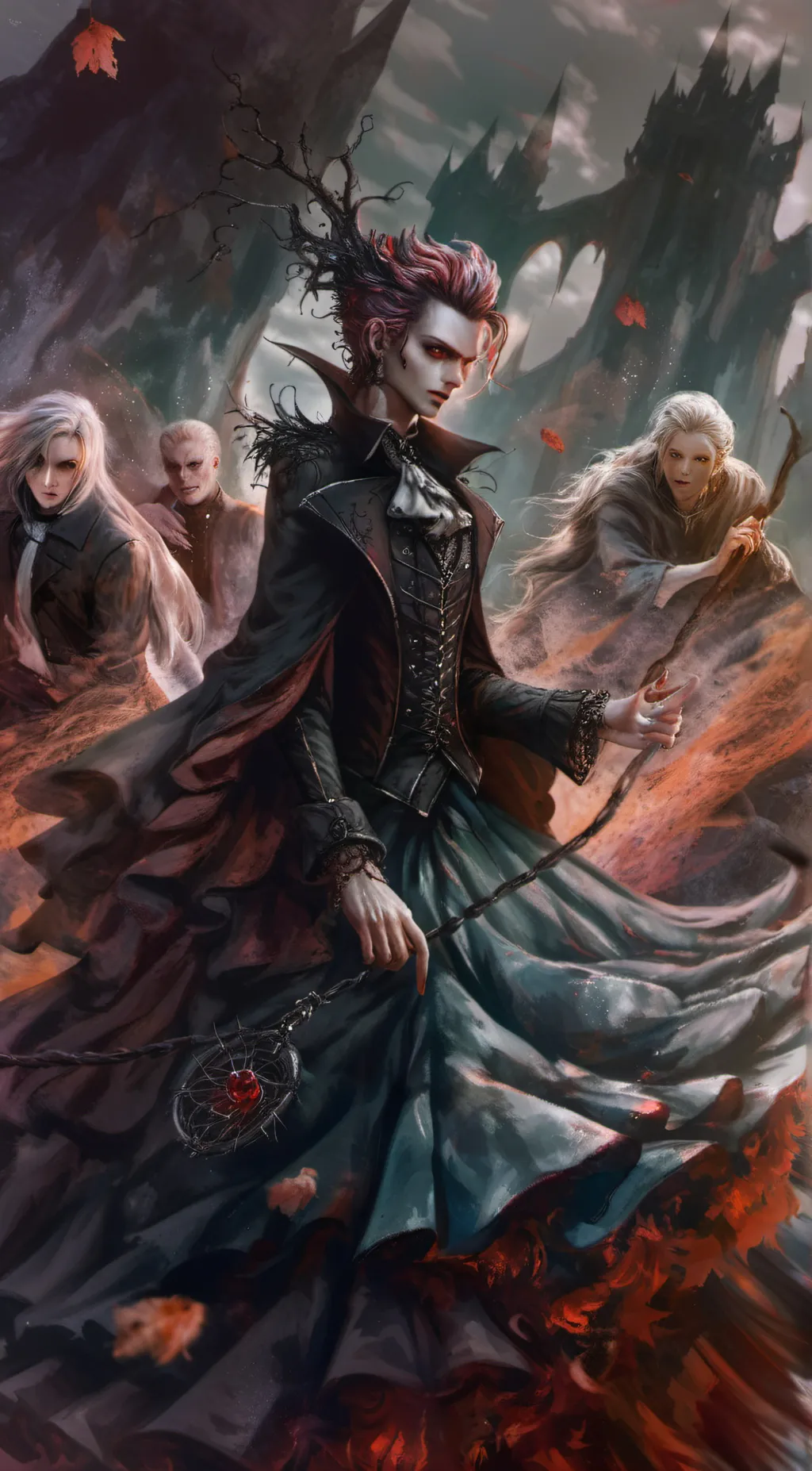 ai character: Lucifer background