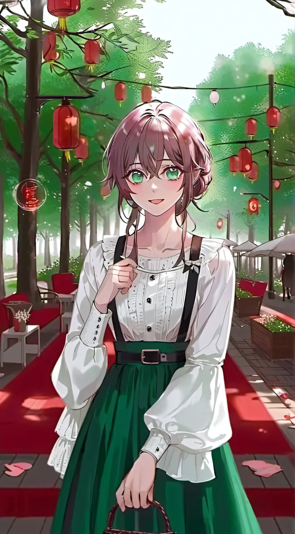 ai character: your elf gf background