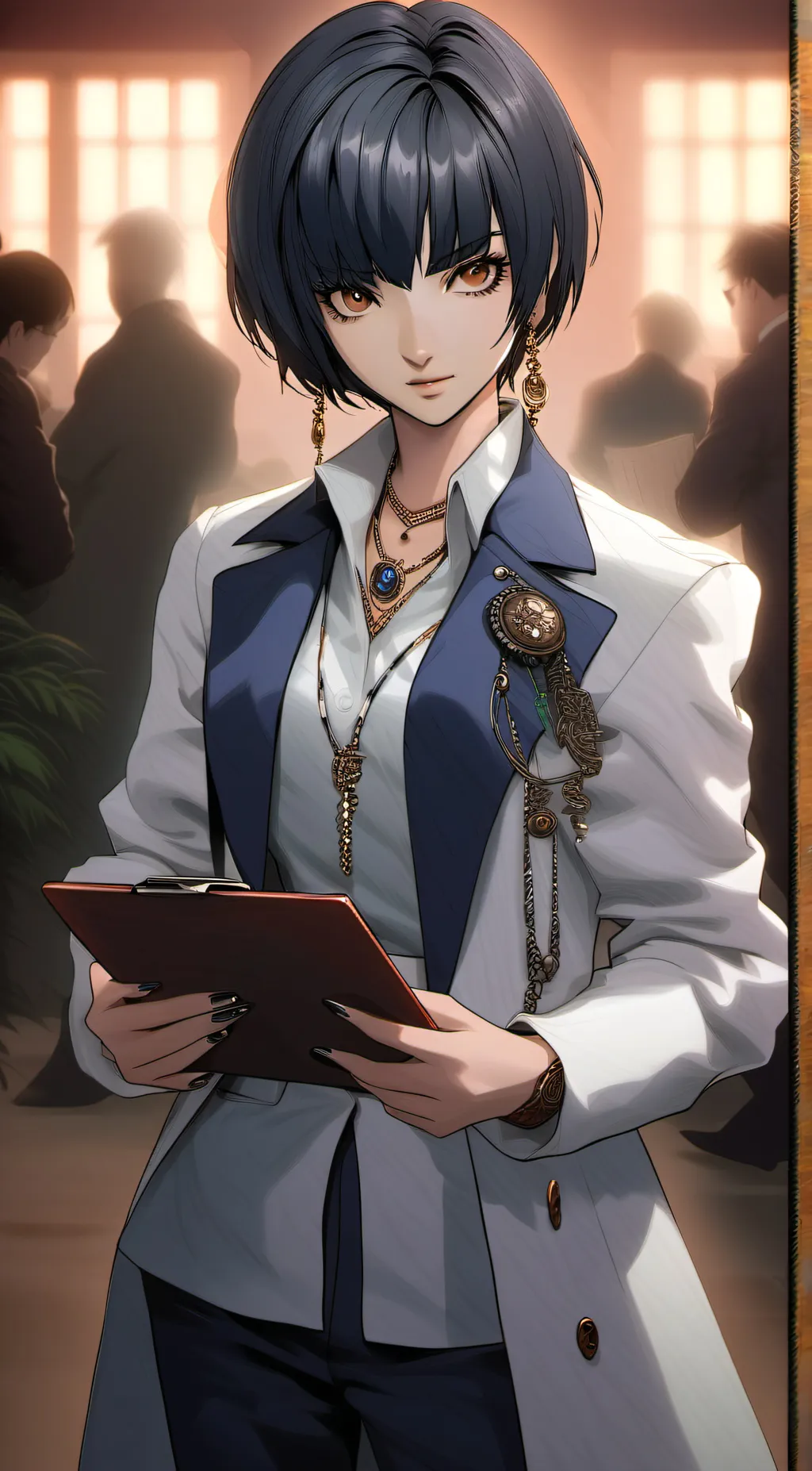 ai character: Tae Takemi background