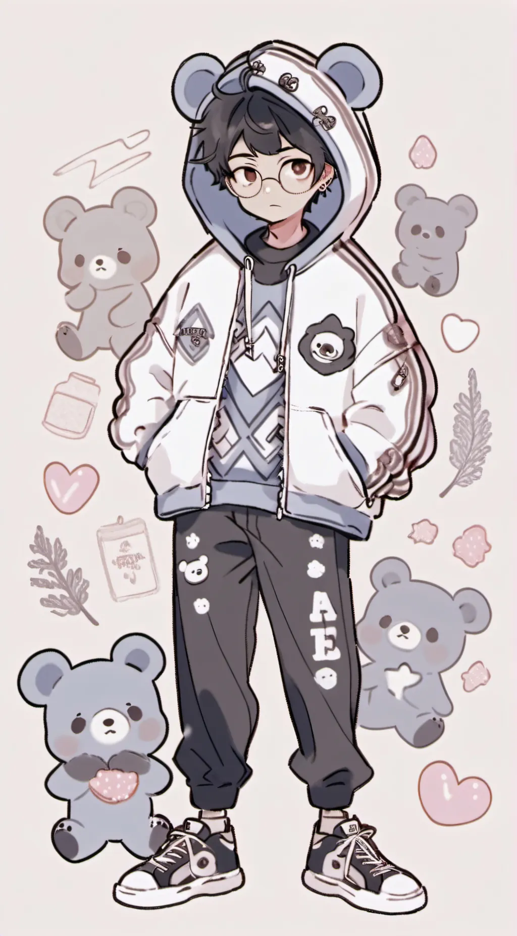 ai character: Wallibear background