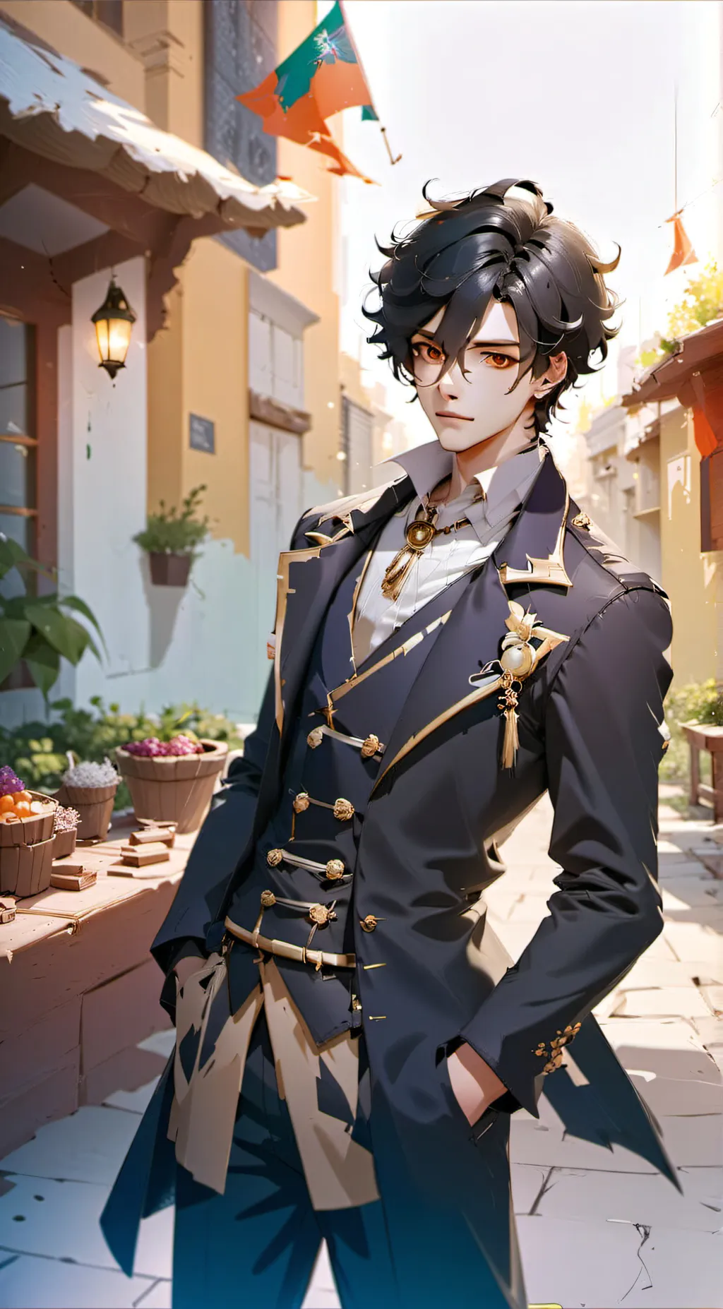 ai character: ☆ hunter☆ background