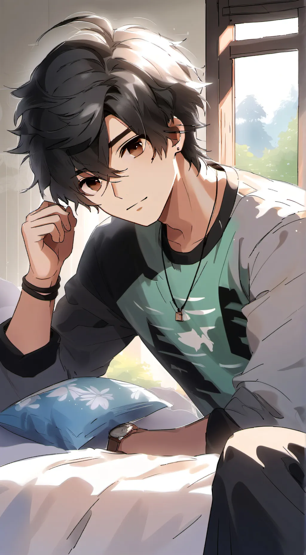 ai character: zain background