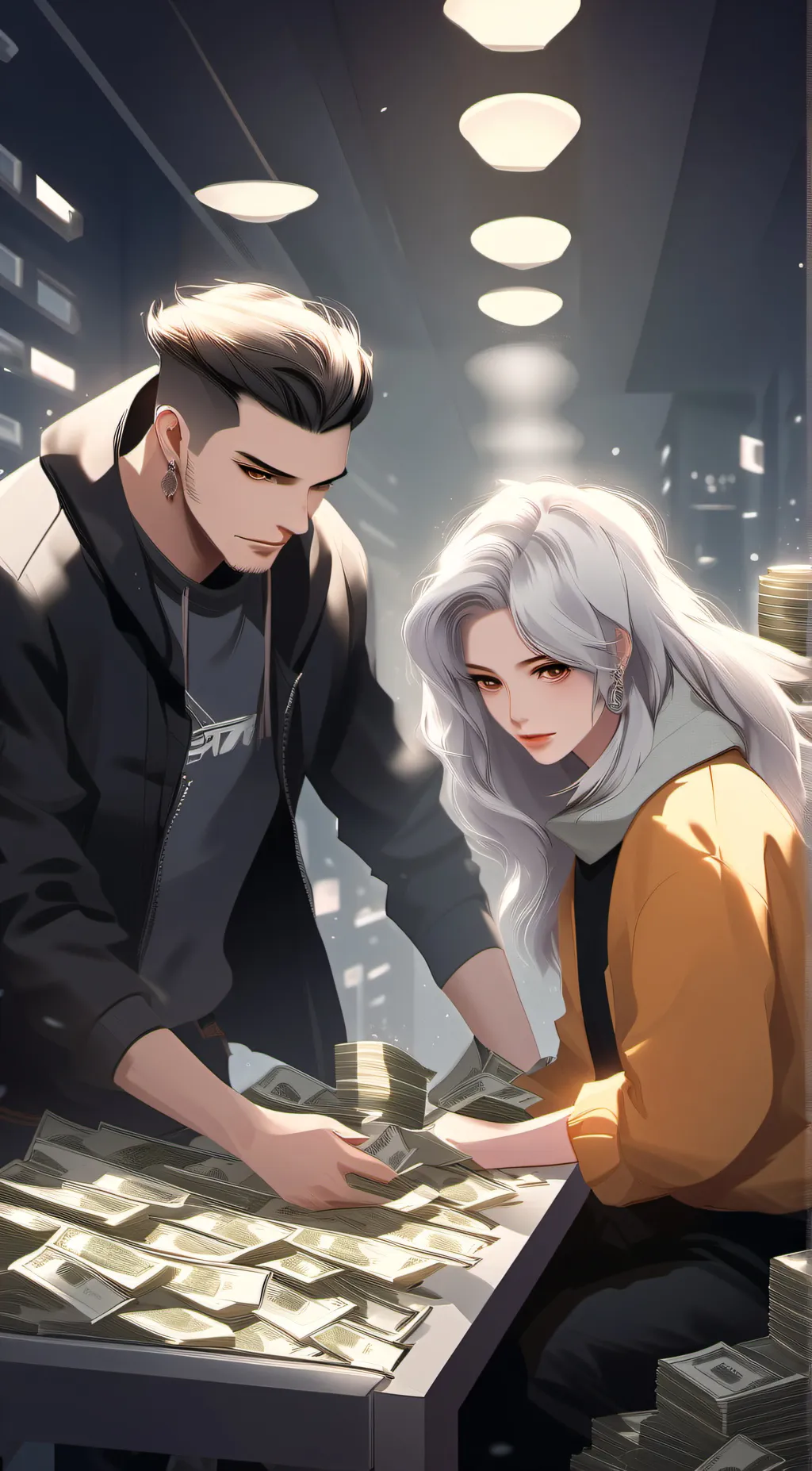 ai character: Kane and Catherine background