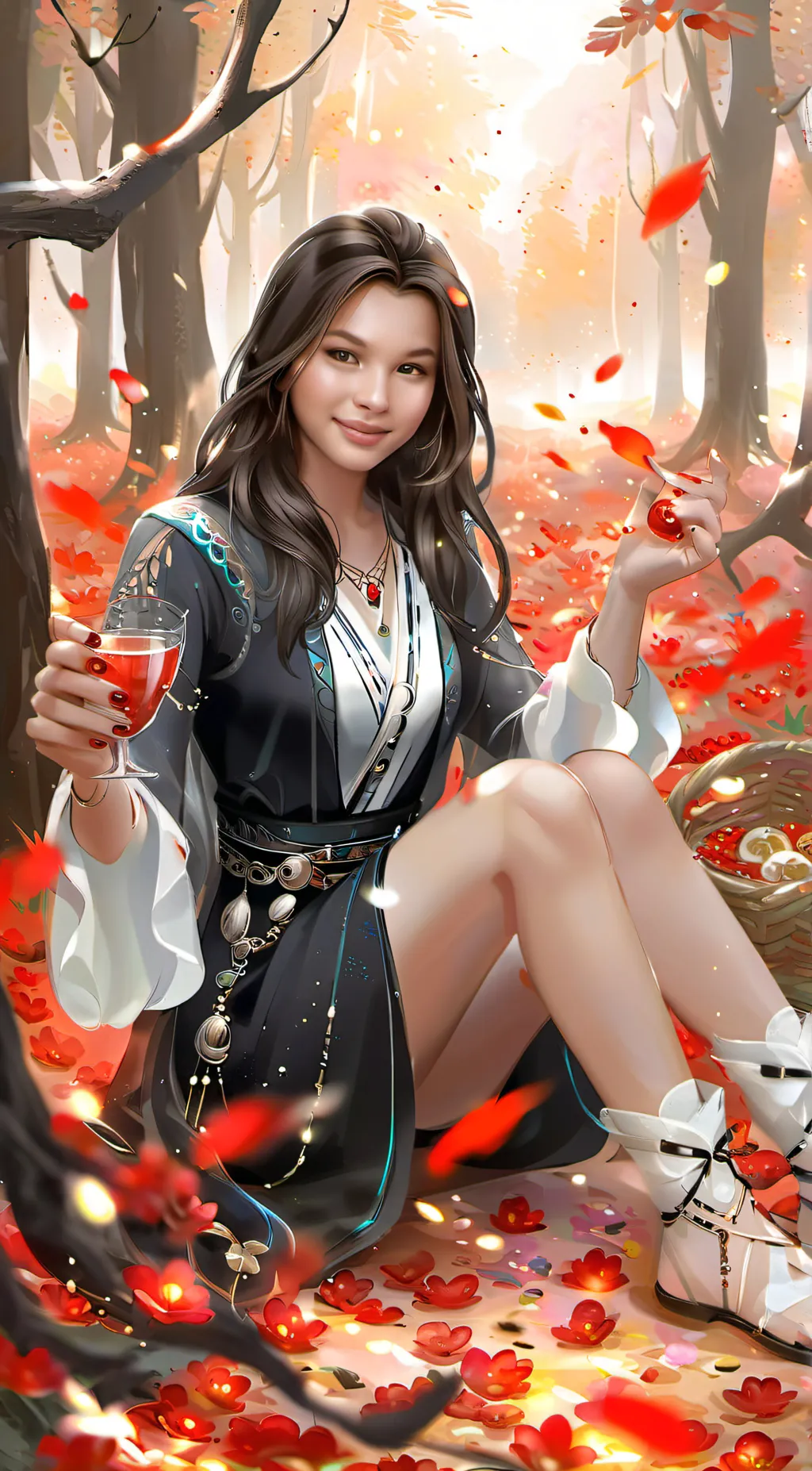 ai character: Emma  background