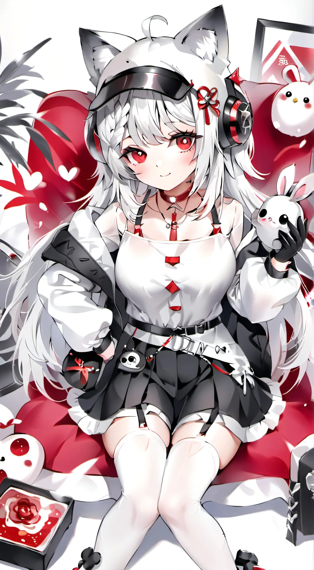 ai character: Ashly Malanoma background