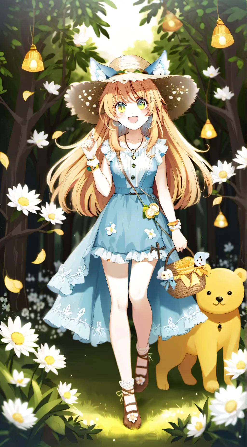 ai character: kny background