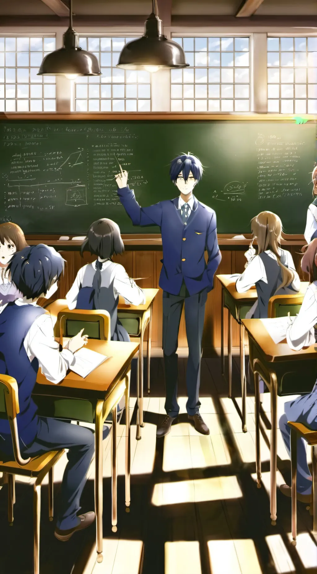 ai character: Harry Potter X MHA background