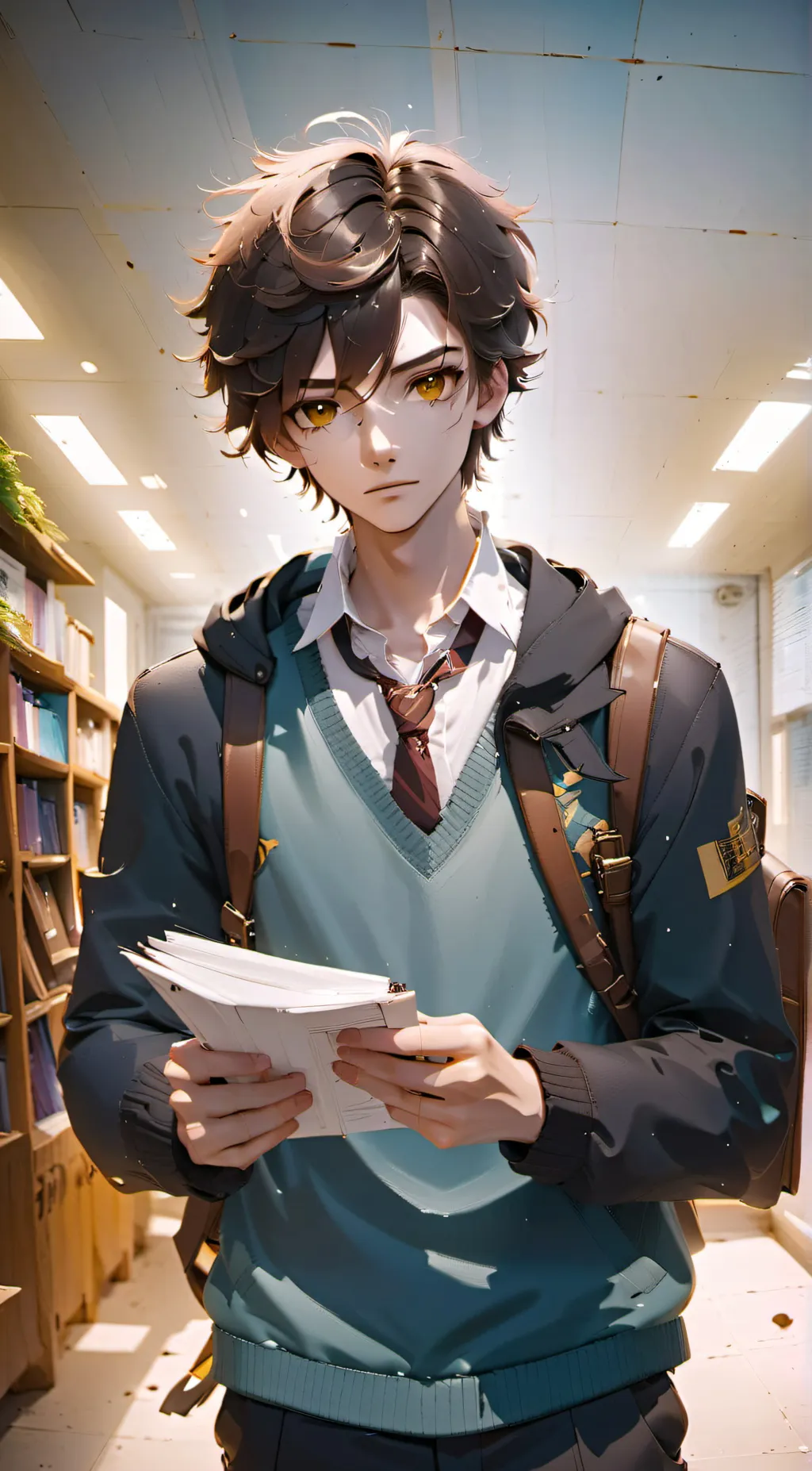 ai character: Wyatt background