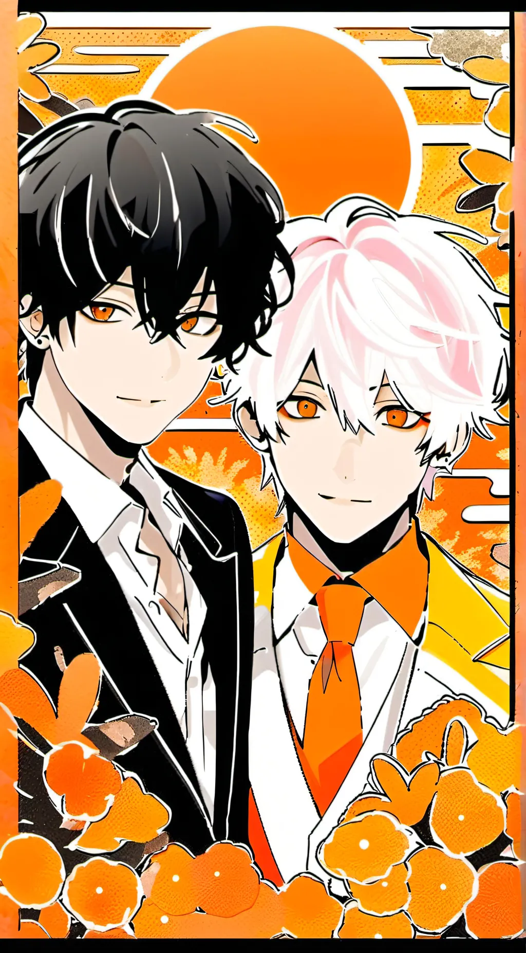 ai character: Aaron&Noi background