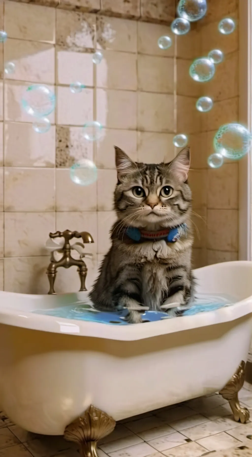 ai character: bobby the cat background