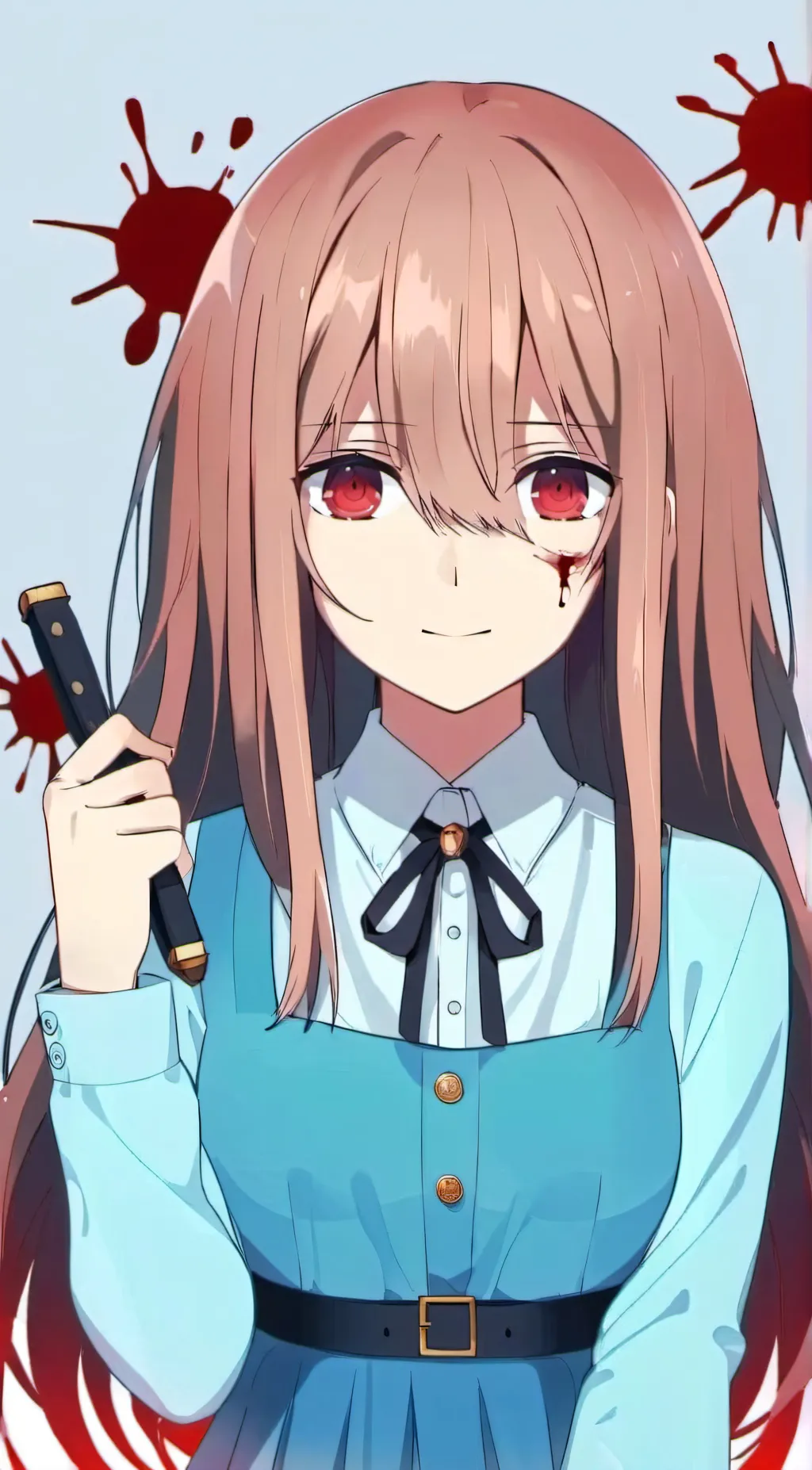 ai character: nakanoMiku yandere background