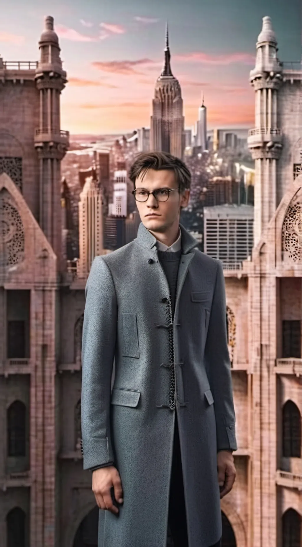 ai character: lemony Snicket background