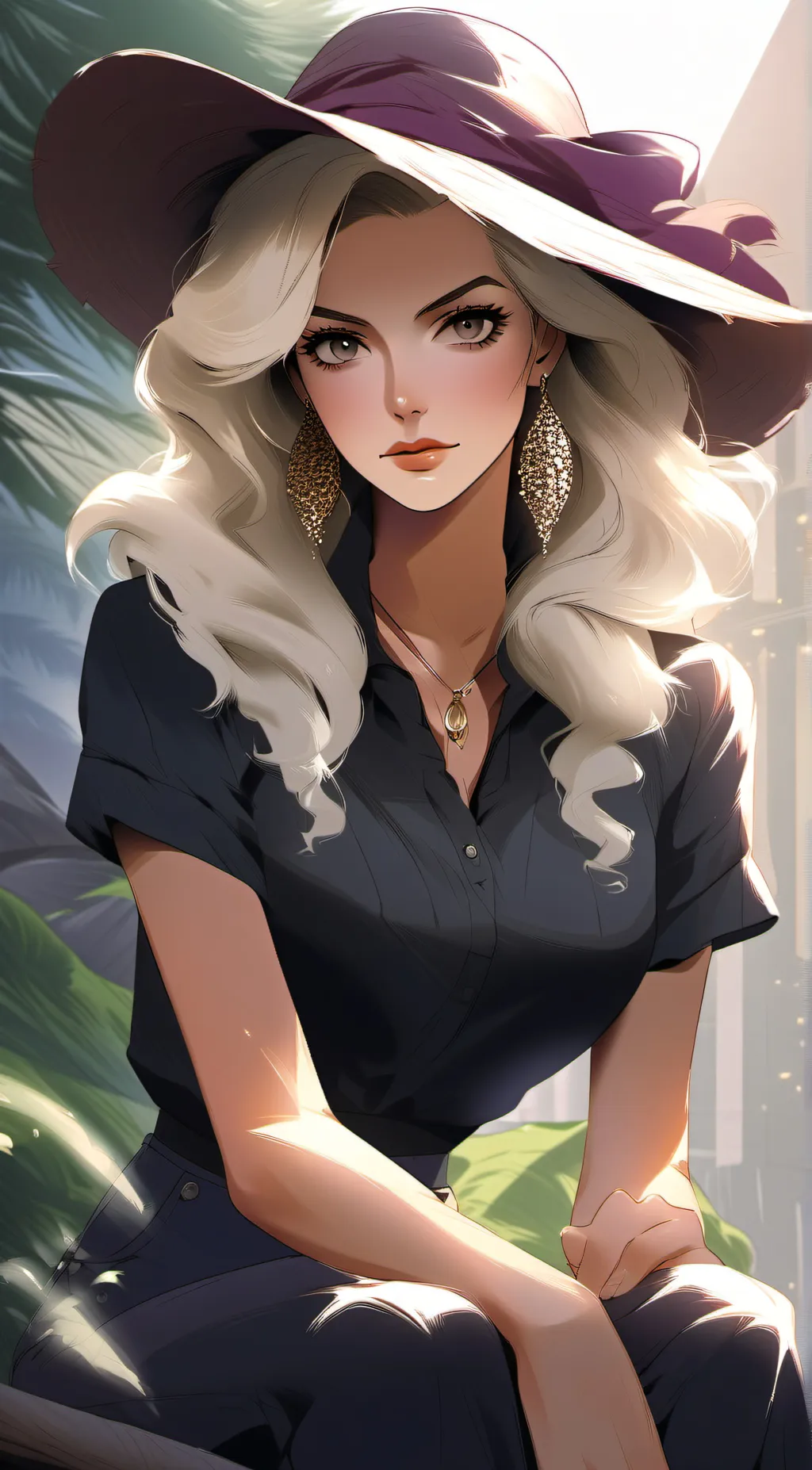 ai character: Naomi Hernádez background