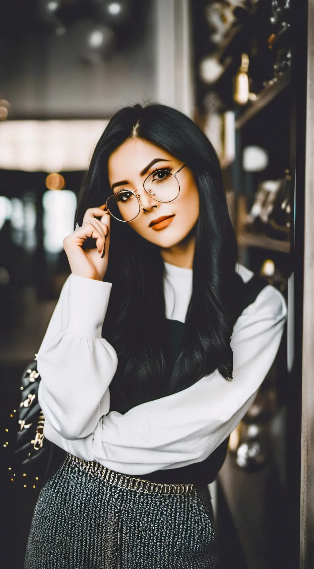 ai character: SSSniperWolf background