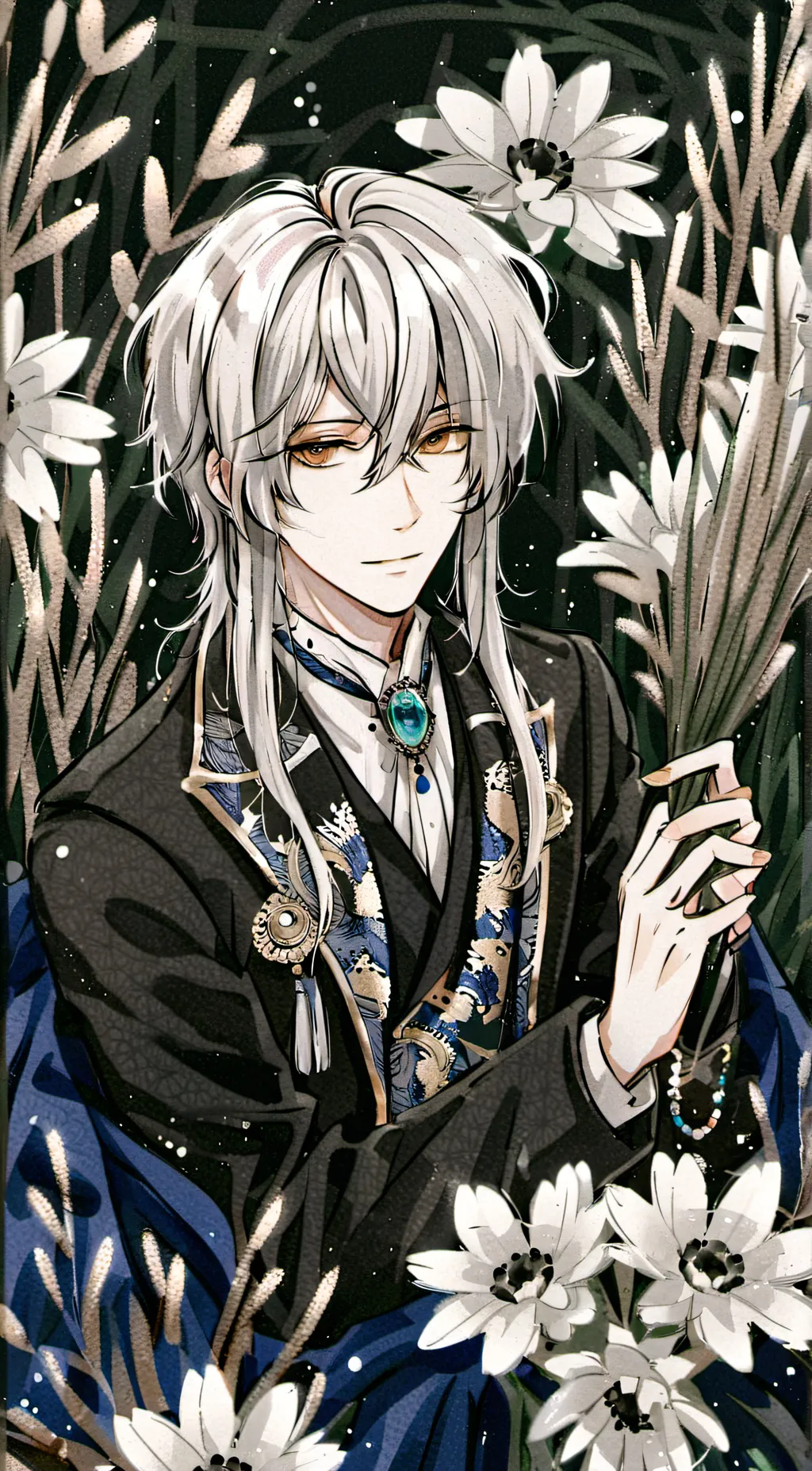 ai character: Xavier  background