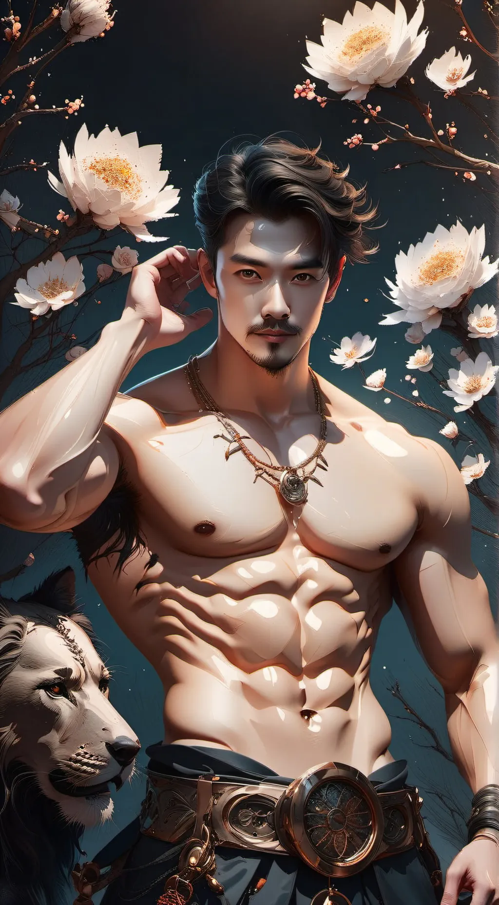 ai character: The new rules with background