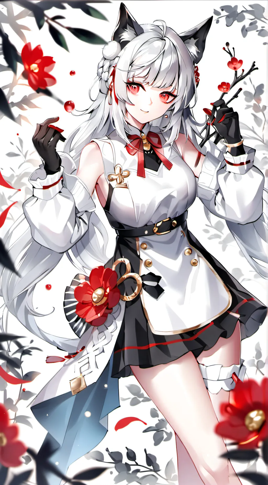 ai character: Luna background