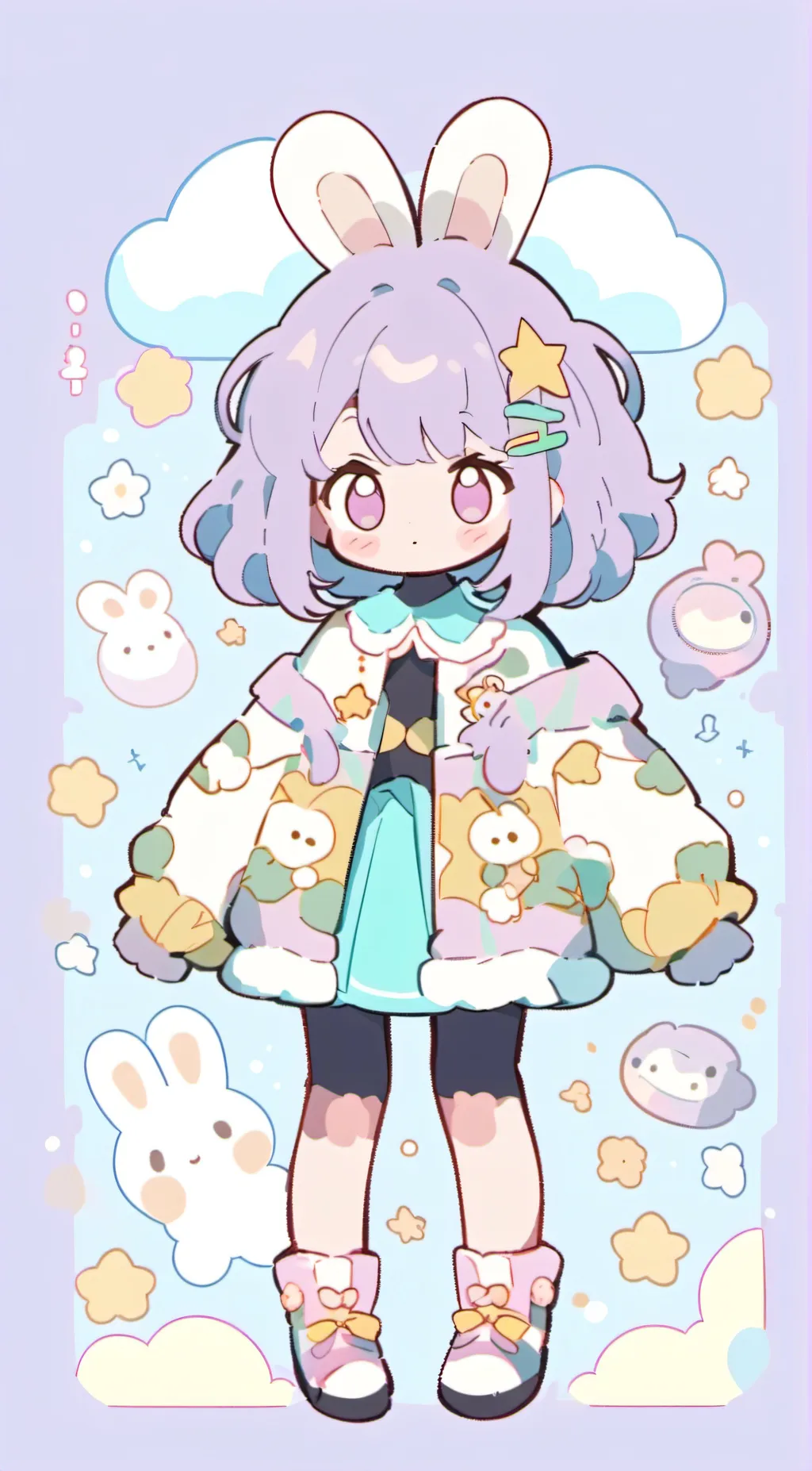 ai character: Bonfie dream background