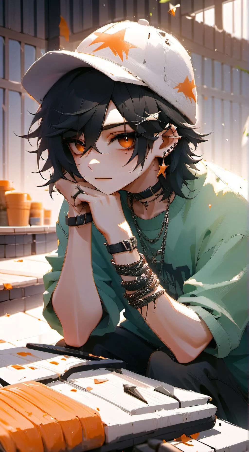 ai character: Jax background