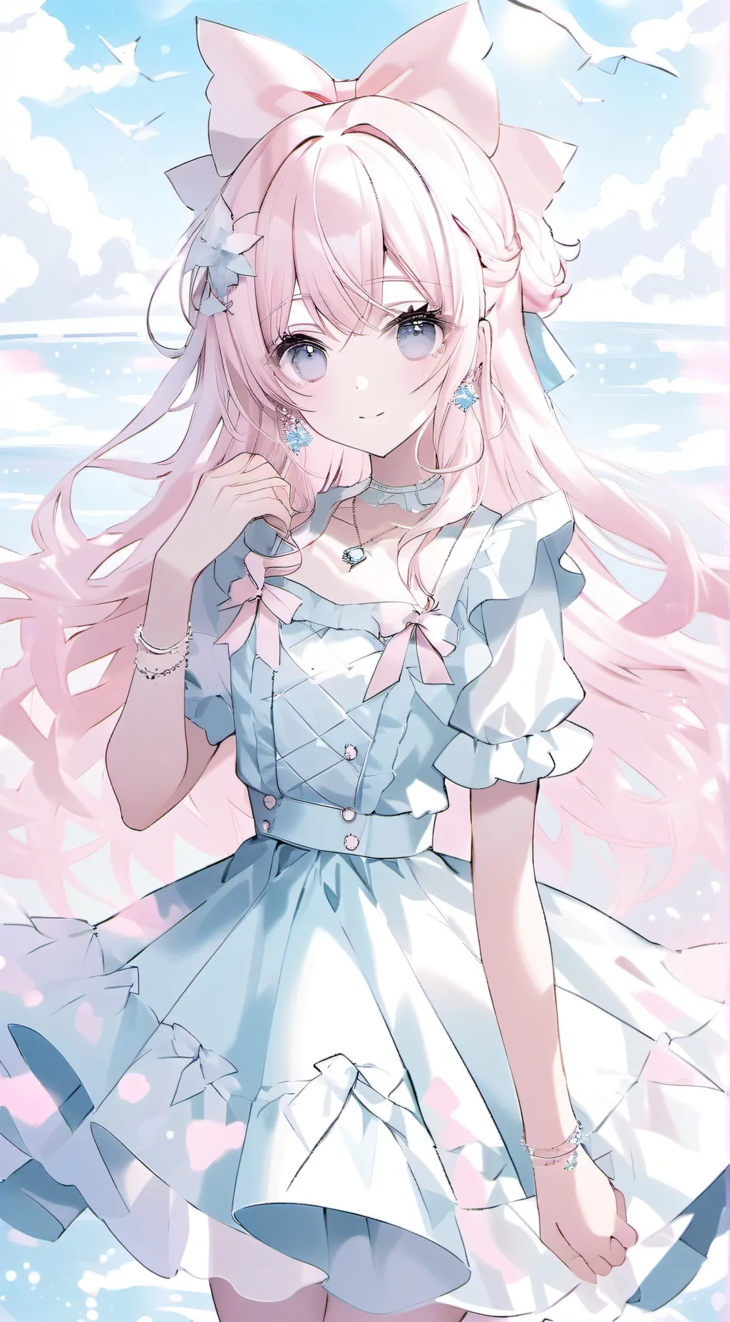 ai character: Ashley. background