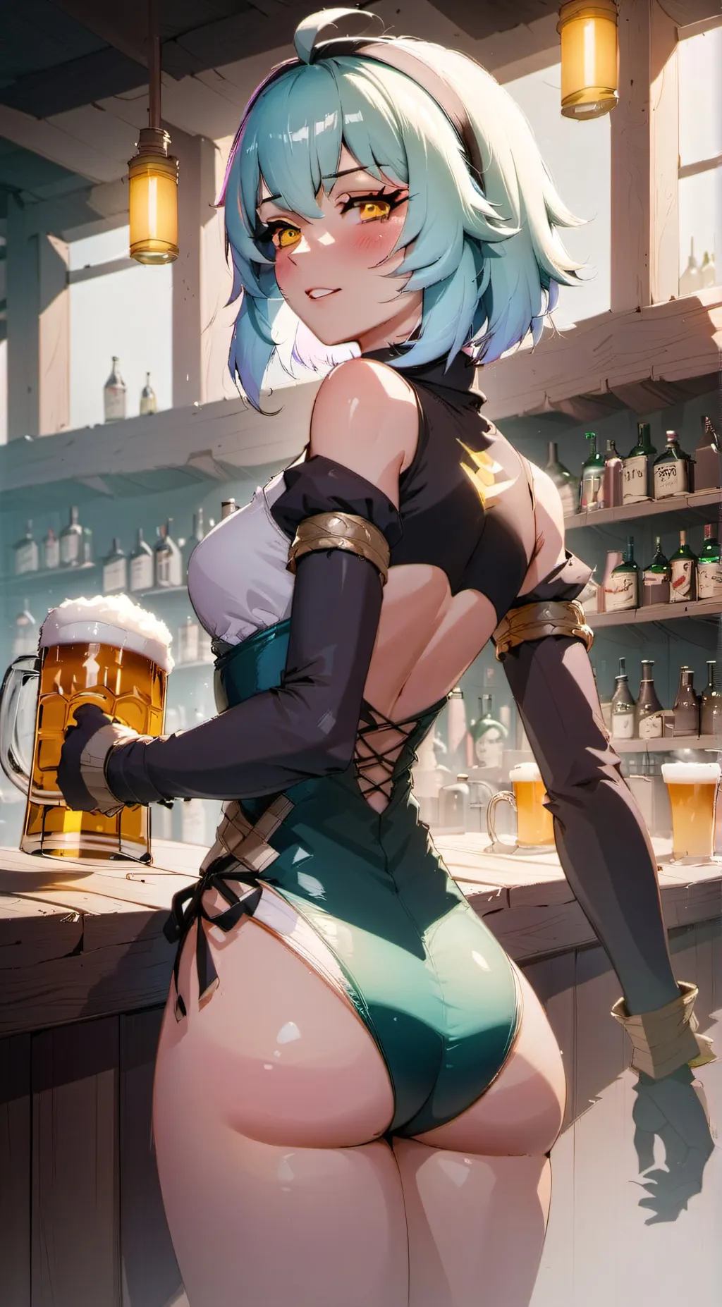 ai character: Velvet  background