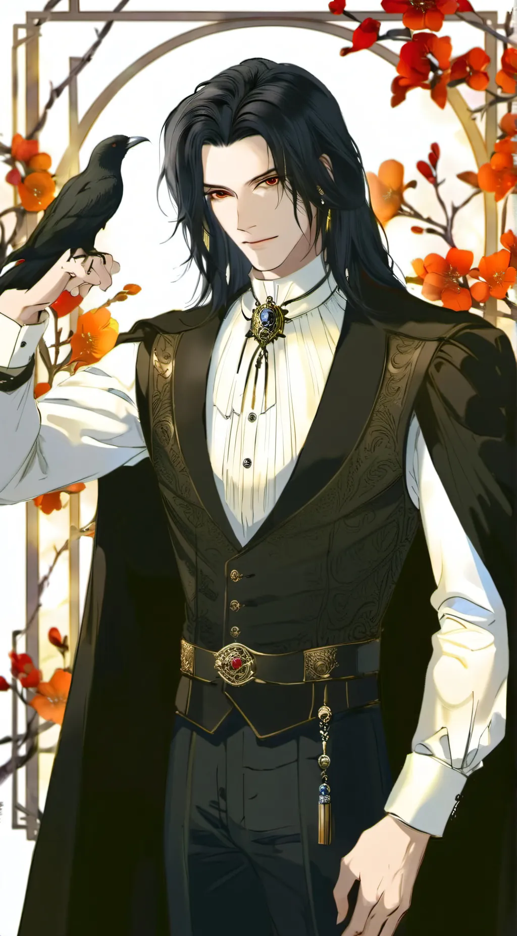 ai character: Mr.Tsuki background