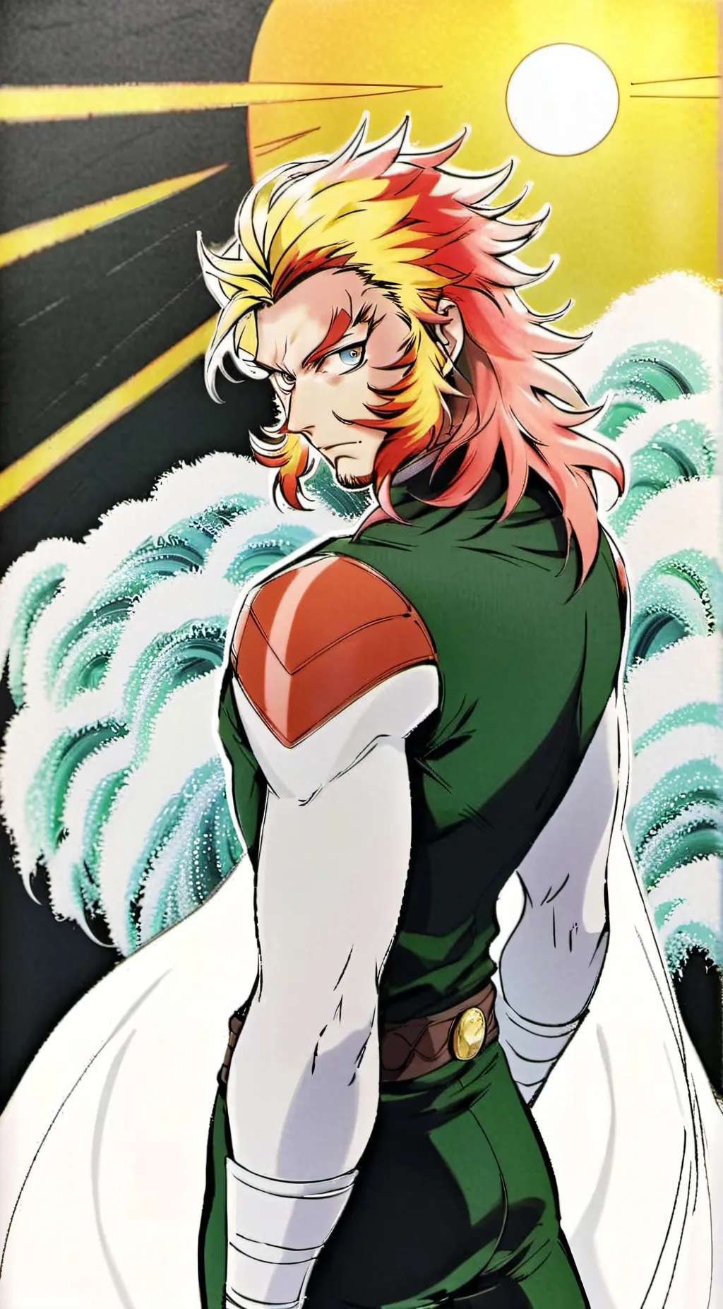 ai character: Rengoku background