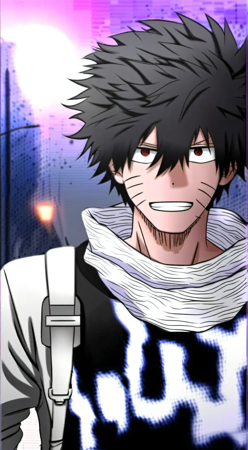 ai character: ¥dabi¥ background