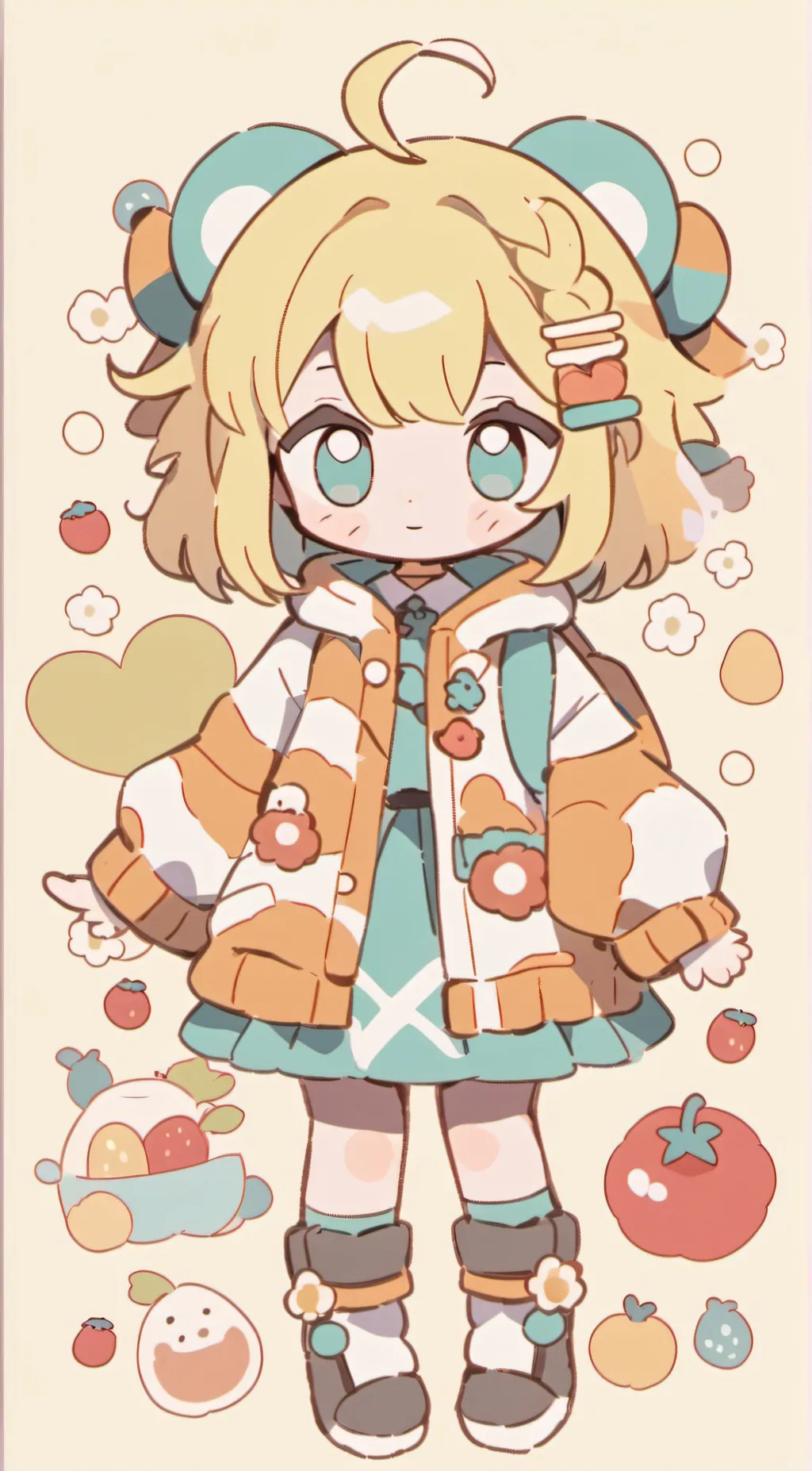 ai character: 𝔹𝕒𝕓𝕪 𝕪𝕟 background