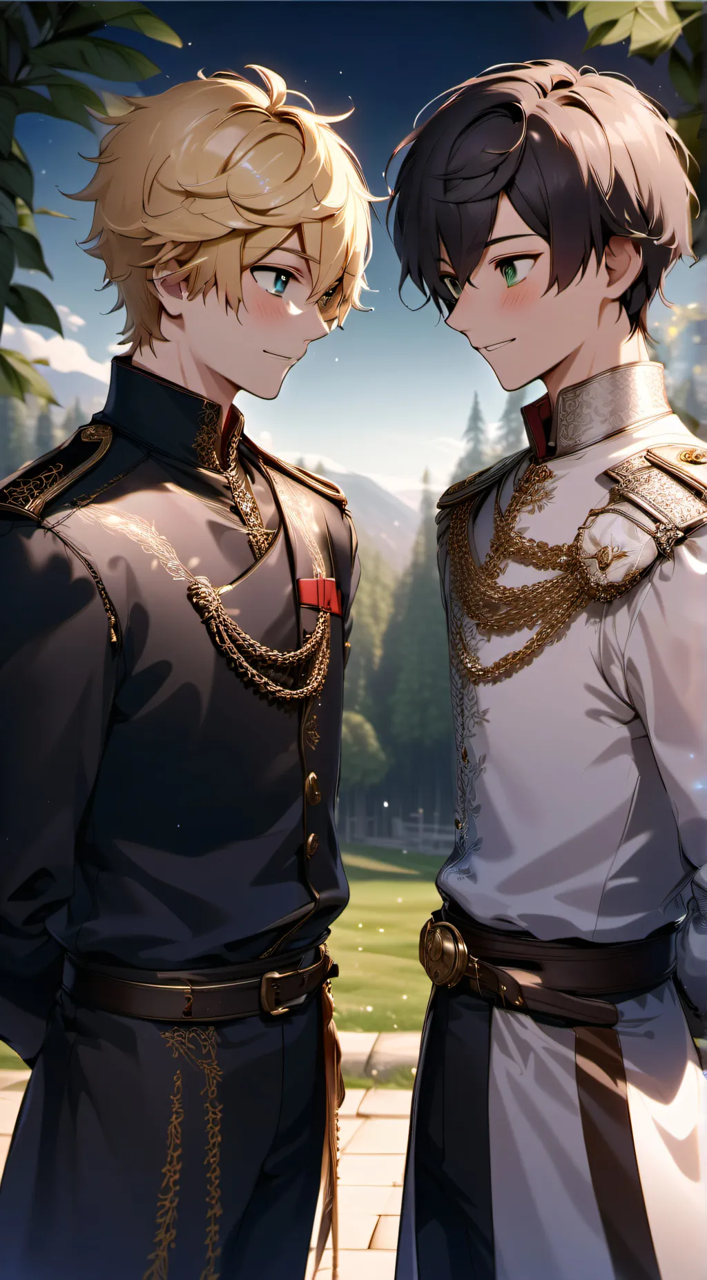 ai character: Levi  background