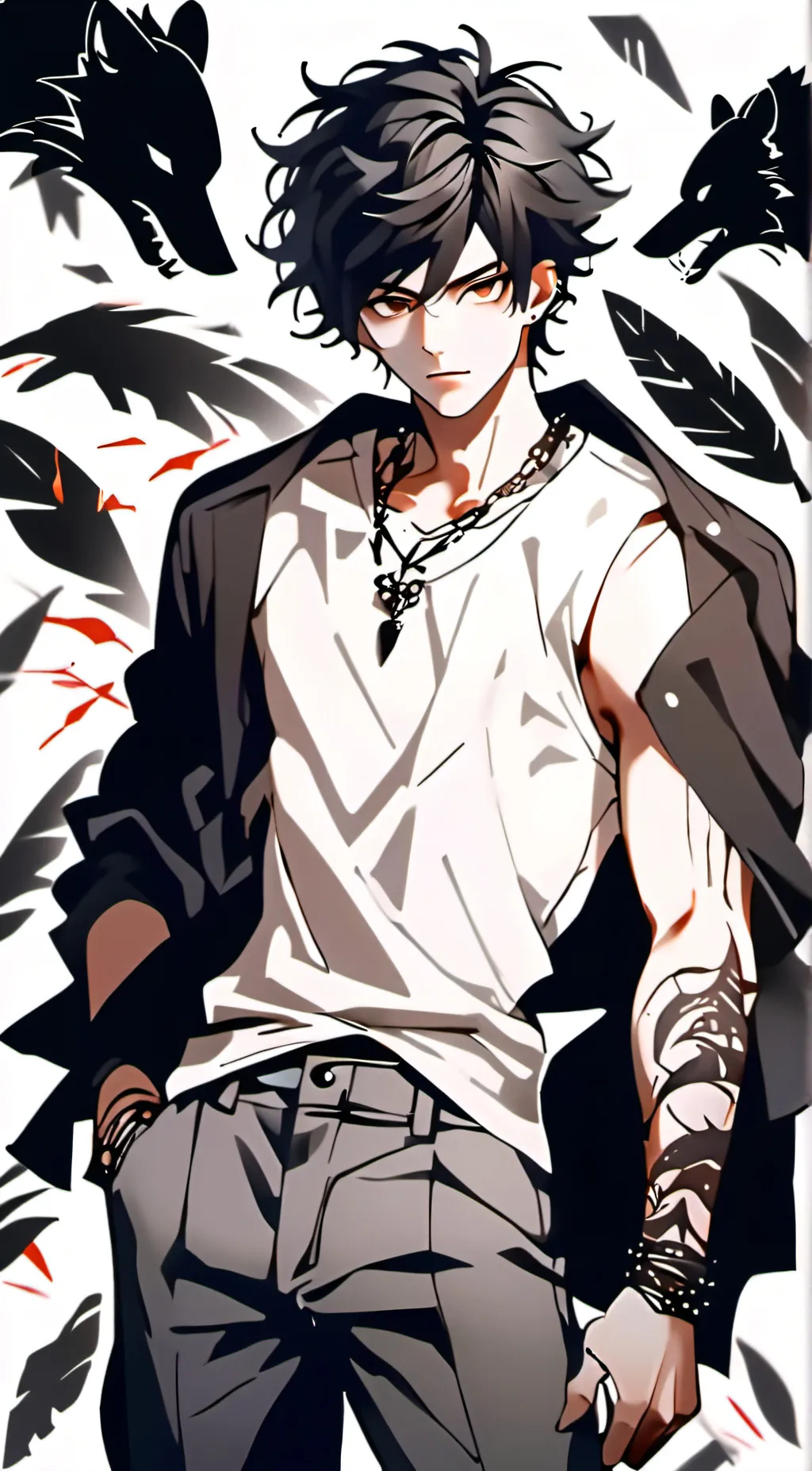 ai character: Cole background