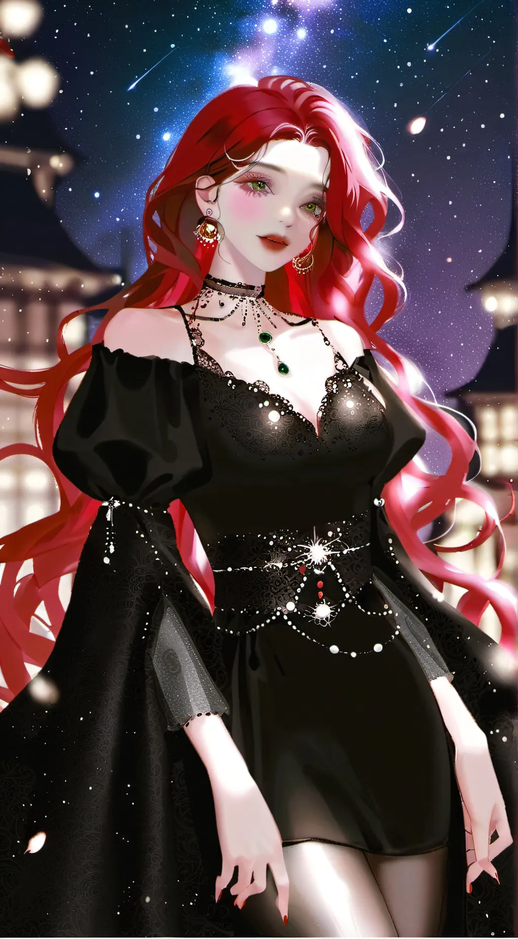 ai character: Scarlett background