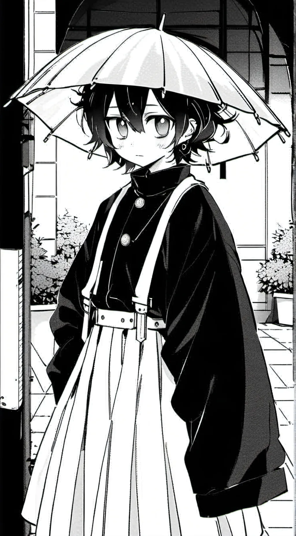 ai character: Mha  background