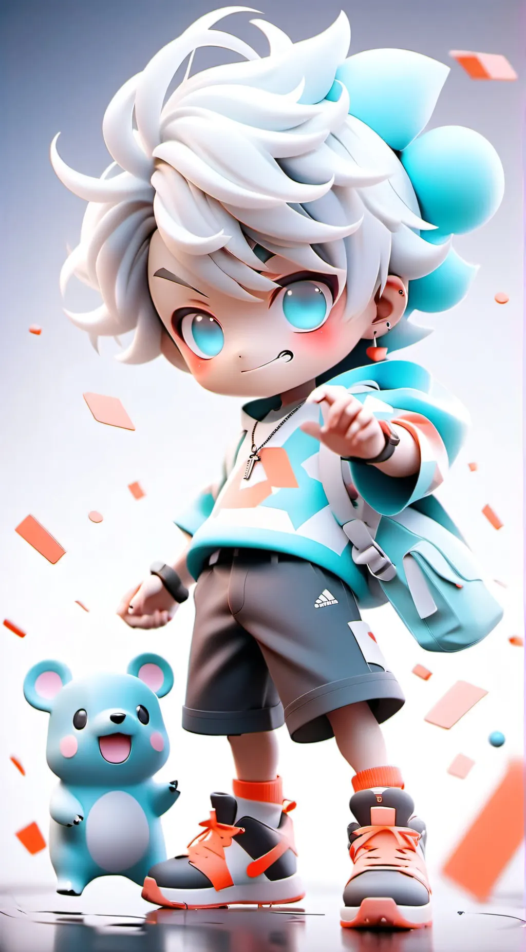 ai character: Isaac  background