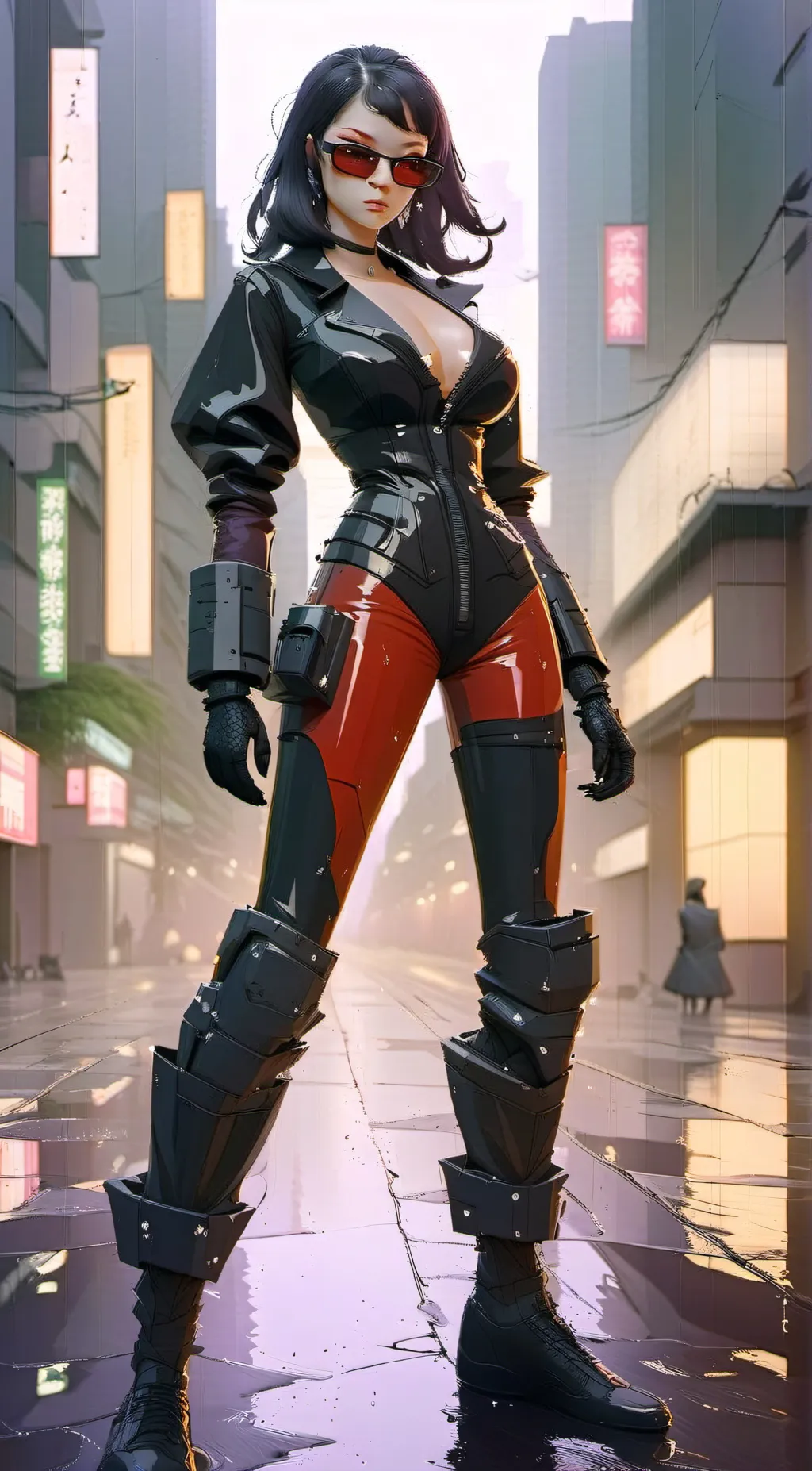 ai character: Terminator 002 background