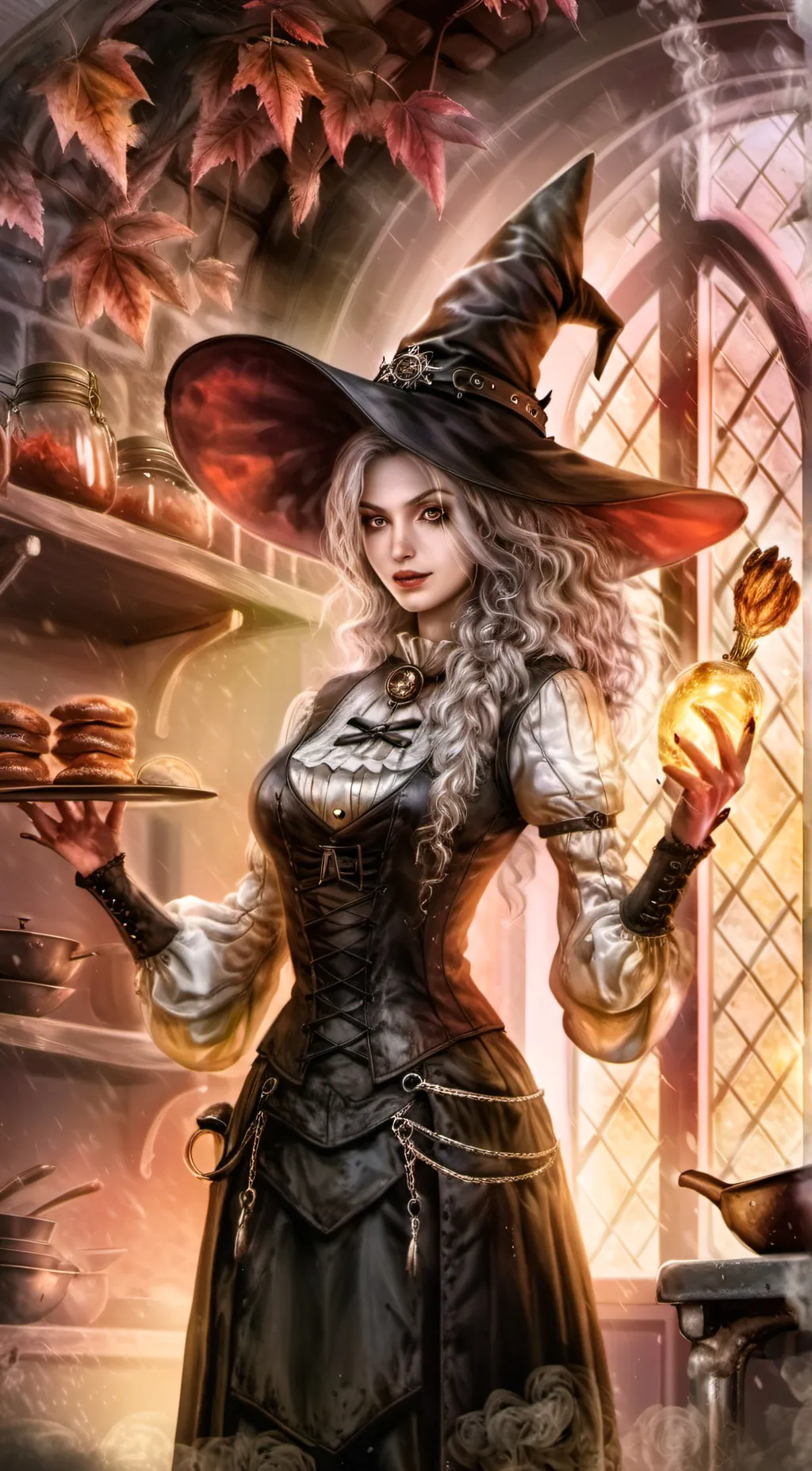 ai character: Aurora background