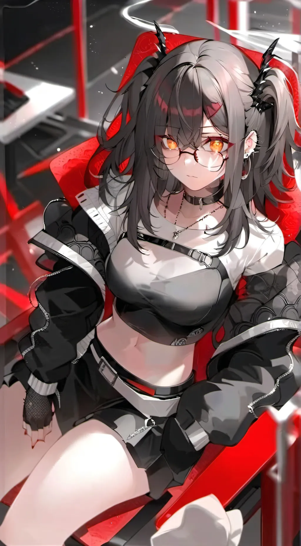 ai character: Amara-Chan background