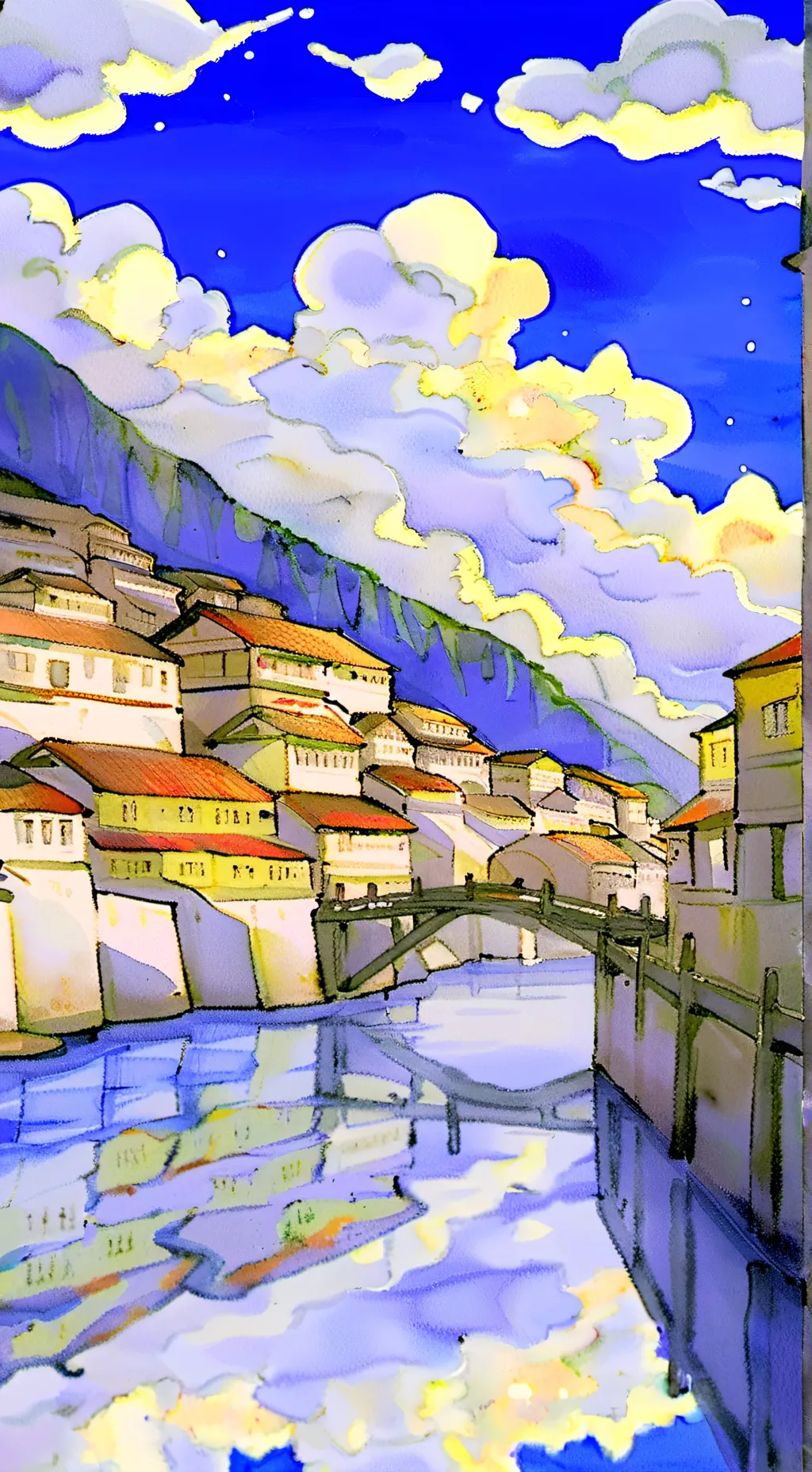 ai character: Animatic background