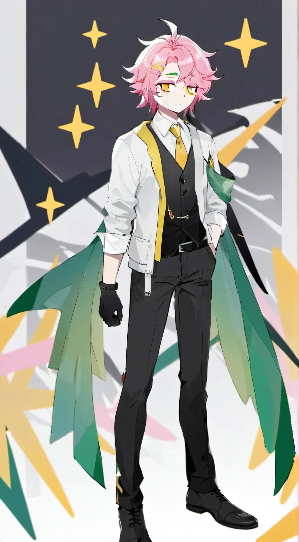 ai character: Yu Ashido  background