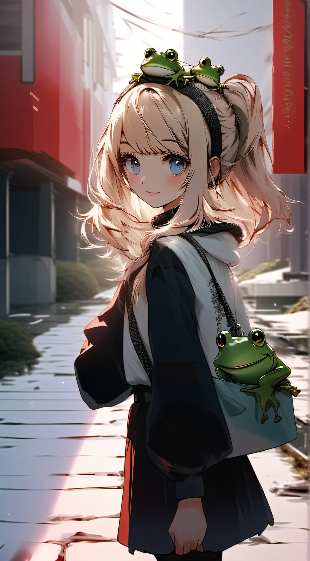 ai character: 💚Lilly💚 background