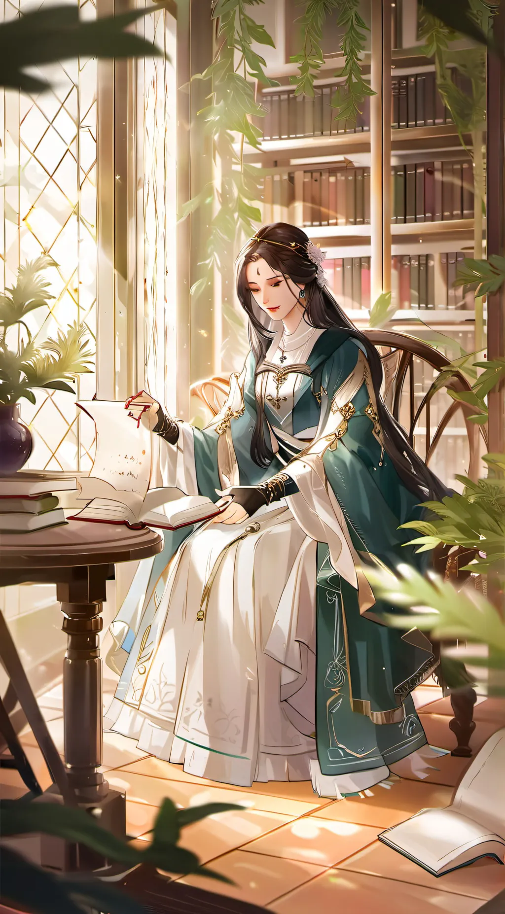 ai character: Sophia background