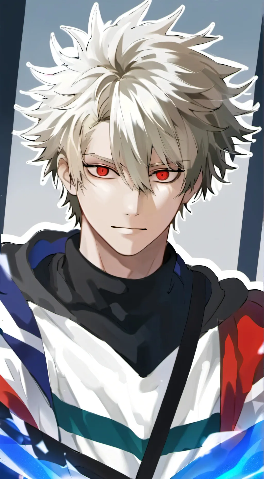 ai character: asher bakugo  background