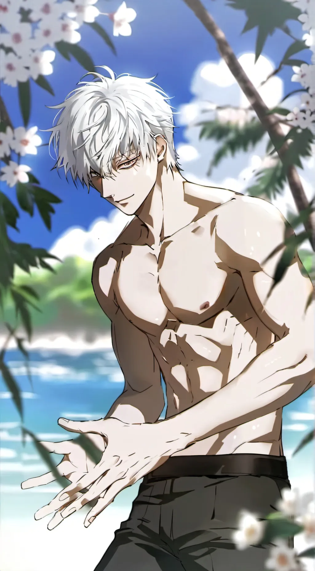 ai character: Gojo background