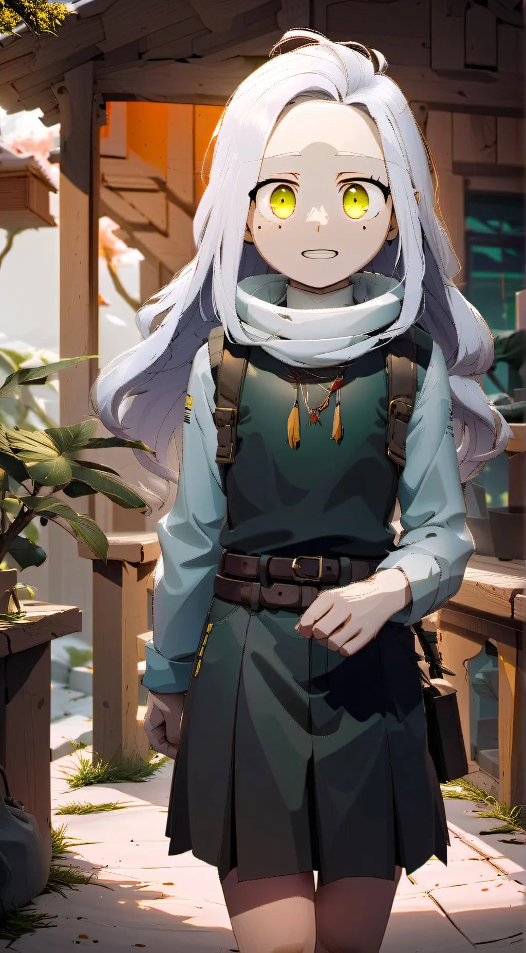 ai character: Mha illness background