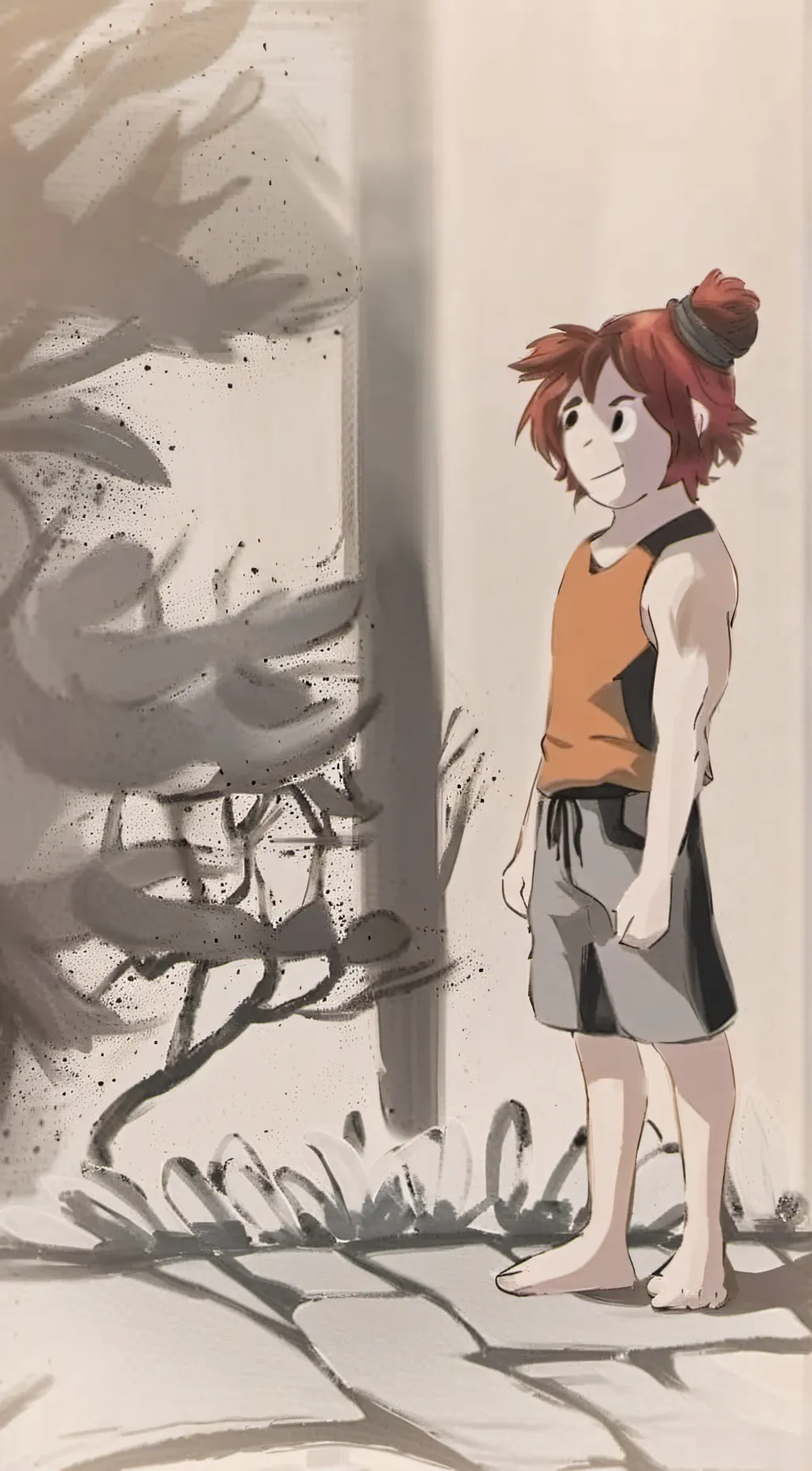 ai character: Centident background