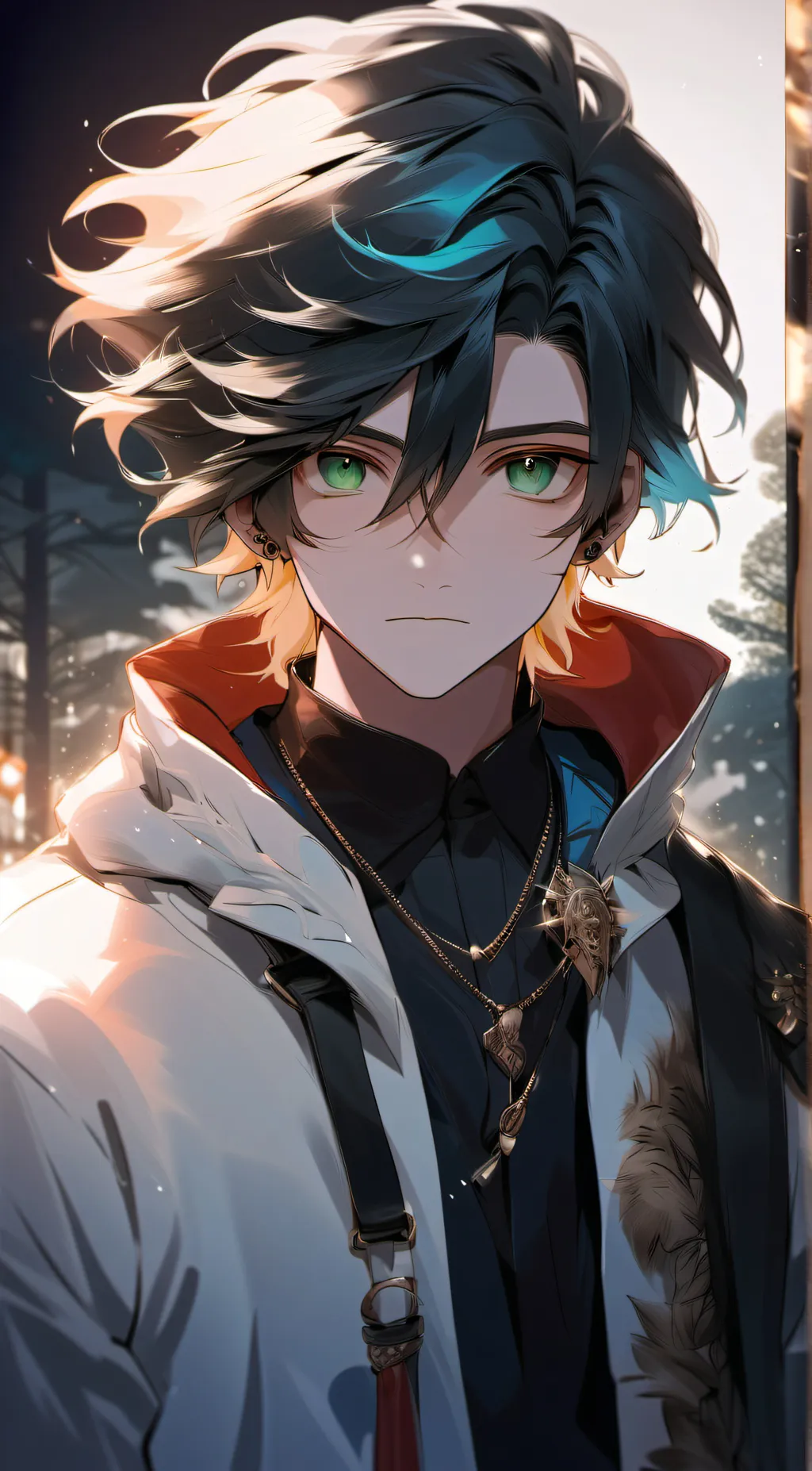 ai character: Leo background